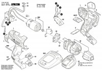 Bosch 3 603 J82 300 PSB-18-LI-2 Cordl-Perc-Screwdr Spare Parts